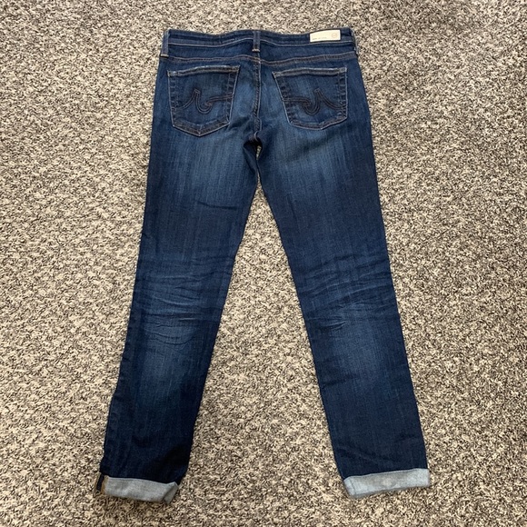 AG Adriano Goldschmied Stilt Roll-up Jeans size 27R - Picture 4 of 6